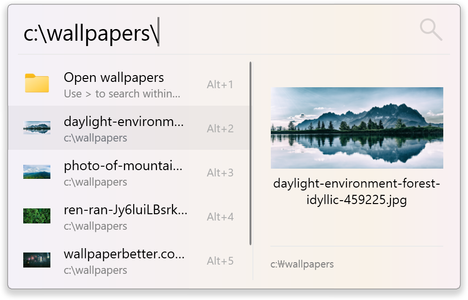 Flow Launcher theme customization with multiple theme options